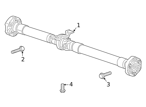 Drive Shaft for 2023 Cadillac CT4 #0
