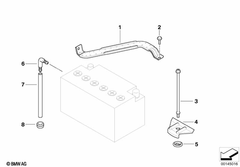 Battery for 2005 BMW 328i #2