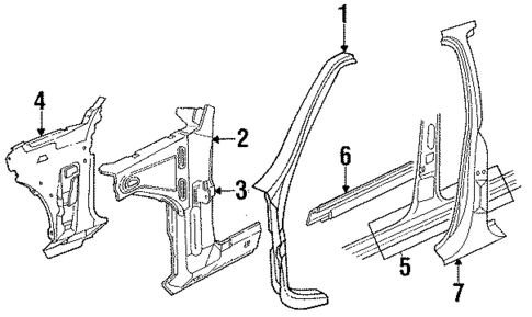 Uniside for 1987 Dodge 600 #0