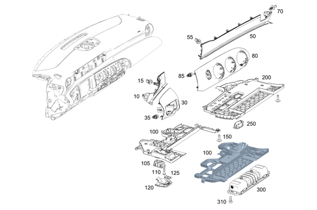1776804302 - Panelling: Trim Strip for Mercedes-Benz Image image
