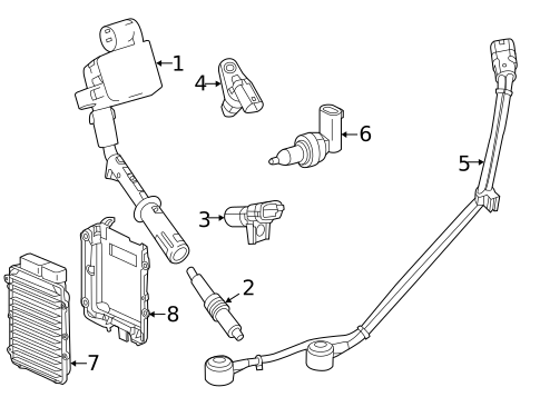Powertrain Control for 2014 Mercedes-Benz SLK250 #2