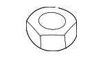 1326210001 - Suspension: Suspension Shock Absorber Nut for Kia Image