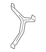 51647357211 - Belts &amp; Cooling: Radiator Support Panel Brace for BMW Image