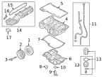 7119905428 - Engine: Drain Plug for BMW Image