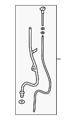 11435A47BD3 - Engine: Dipstick for BMW: 750i xDrive, M550i xDrive Image