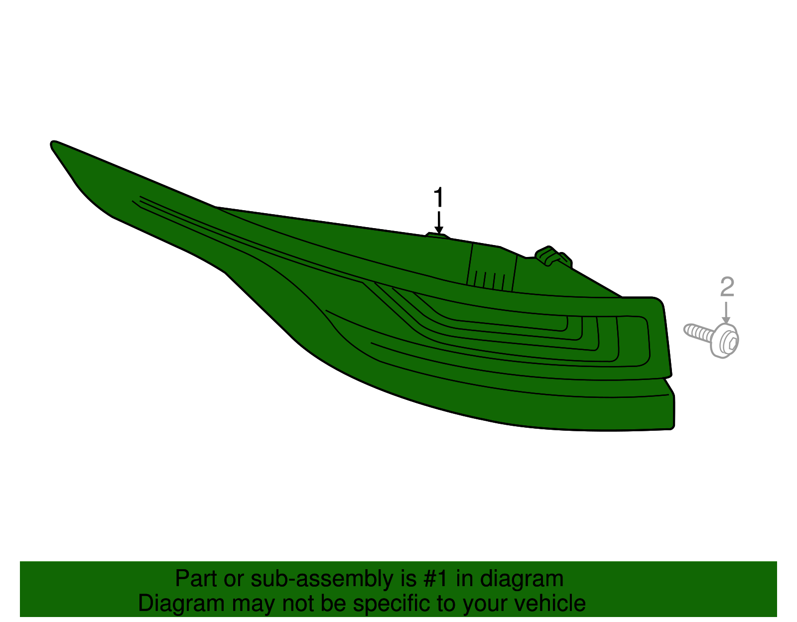 2018-2023 Land Rover Range Rover Velar | Combo Lamp | LR181907 ...