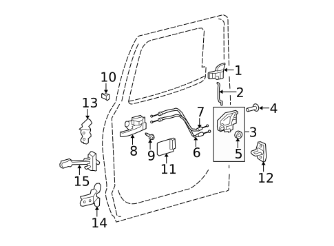 Lock & Hardware for 2018 Toyota Tundra #1