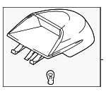 927502D200 - Electrical: High Mount Lamp for Hyundai: Elantra Image