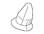 11588278 - Body: Body A-Pillar Trim Panel Clip for GM Image