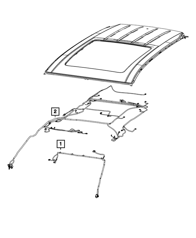 68640158AA - Electrical: Jumper Wiring for Mopar Image