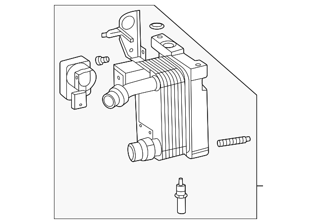 2024-2026 GM Cooler Assembly 86544684 GM | GMPartsDirect.com