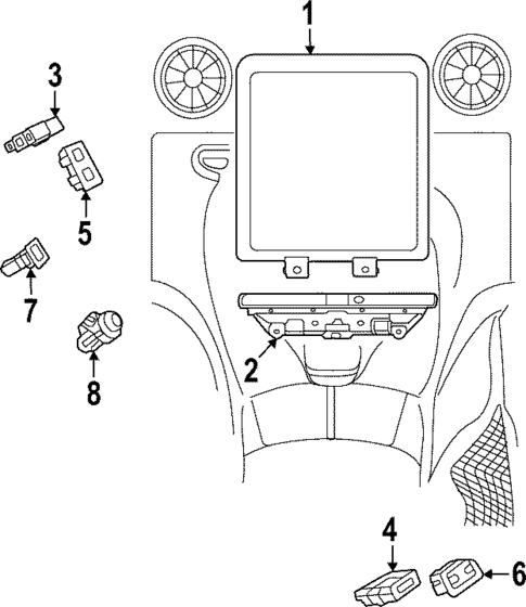 Navigation System for 2023 Mercedes-Benz SL55 AMG #0