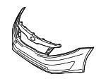 865114U000 - Body: Bumper Cover for Kia: Optima Image