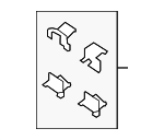 D10609FV0C - Brakes: Disc Brake Pad Set for Nissan Image