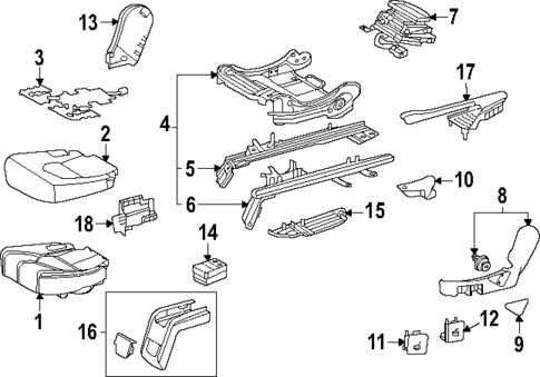 Second Row Seats for 2025 Lexus TX500h #4