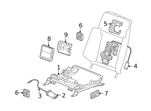 Tracks & Components for 2006 Volkswagen Phaeton #1