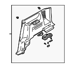 7621052D00R8J - : Lower Trim Panel for Suzuki Image