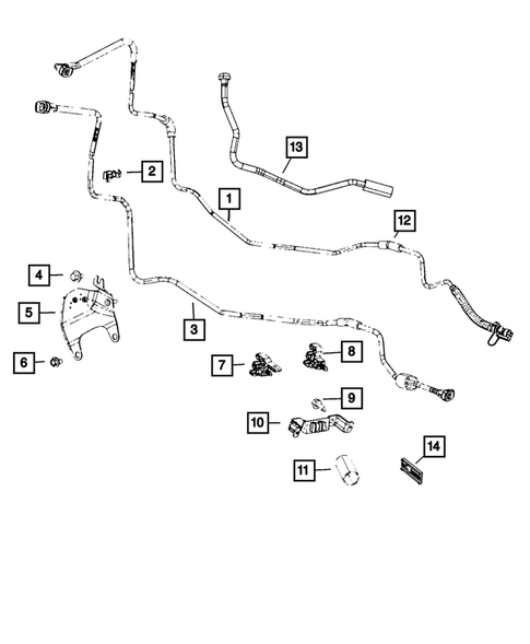 Fuel Lines and Tubes for 2023 Ram 3500 #5
