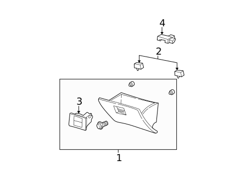 Glove Box for 2005 Ford Explorer #0