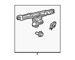 86614H9AA0 - Body: Side Bracket for Kia Image