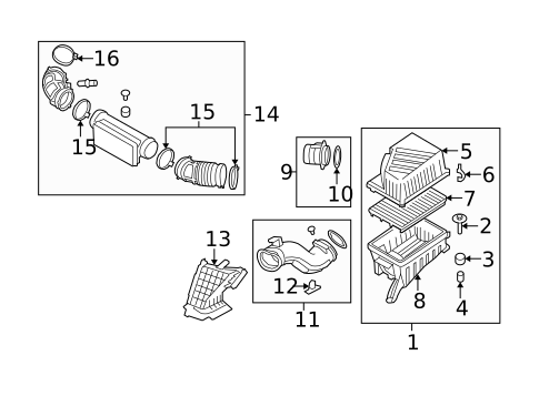 Filters for 2009 Kia Borrego #0