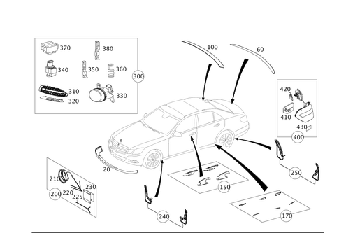 Exterior Detachable Parts for 2014 Mercedes-Benz E63 AMG #0
