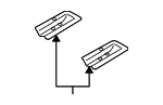 6127154G10 - Body: Cross-member for Suzuki Image