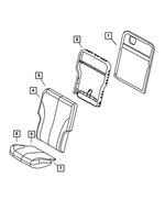YM791DAAA - Interior Trim: Seat Back Panel, Left for Chrysler: Pacifica Image