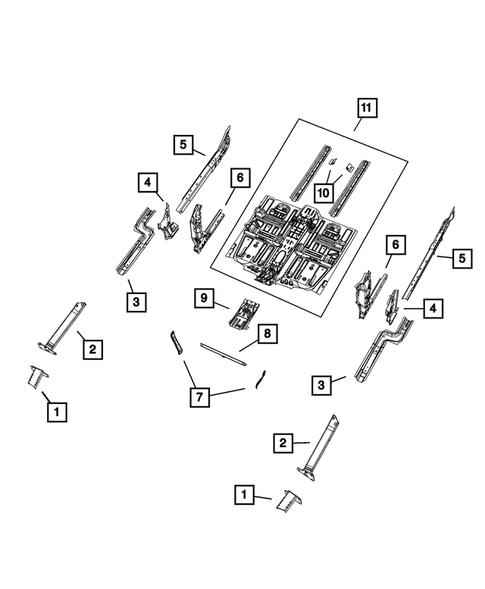 Floor Pans for 2014 Jeep Cherokee #1