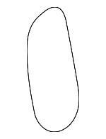 6N0868337B41 - Body: Joint Cover for Volkswagen: Cabrio Image