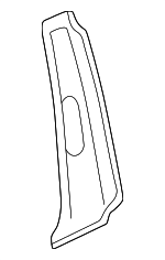 1E0867243AB41 - Body: Center Pillar Trim for Volkswagen Image