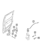6106682AA - Interior Trim: Screw for Ram: ProMaster City Image