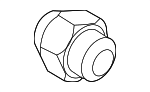 90118WB031 - Suspension: Wheel Nut for Scion: iA | Toyota: Yaris, Yaris iA Image