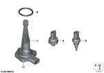 12618638755 - Engine Electrical System: Oil Levelling Sensor for BMW: 230i, 230iX, 330e, 330i, 330iX, 340i, 340iX, 430i, 430iX, 440i, 440iX, 530e, 530eX, 530i, 530iX, 540dX, 540i, 640iX, 740eX, 740i, 760iX, BMW ALPINA XB7, M2 CS, M2 CS Racing, M240i, M240iX, M3, M4 CS, M4 GTS, M5, M550iX, M760iX, X3 30i, X3 30iX, X4 30iX, X5 M Comp., X5 M60iX, X6 M Comp., X6 M60iX, X7 M60iX, XM, XM Label Image image