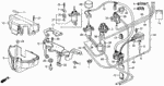 17205PC6000 - Electrical/Exhaust/Heater/Fuel: CLAMP, TUBE (7.5X2) for Honda Image