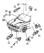 56038930AB - Electrical: Seat Belt Reminder Sensor for Mopar Image