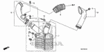 17115PWA000 - Electrical/Exhaust/Heater/Fuel: RUBBER, ENGINE COVER MOUNTING for Honda Image