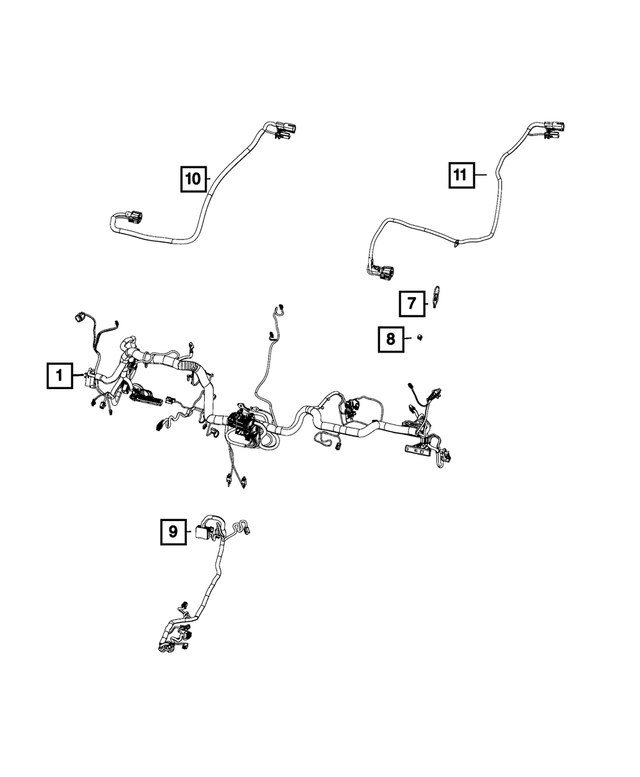 68304933AC - : Instrument Panel Wiring for Mopar Image