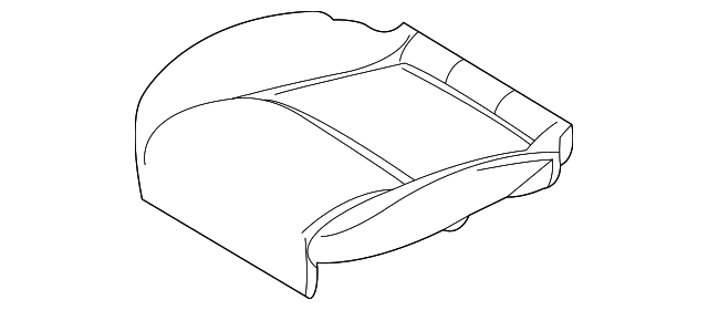 Seat Cushion Pad - BMW (52-10-7-027-221)