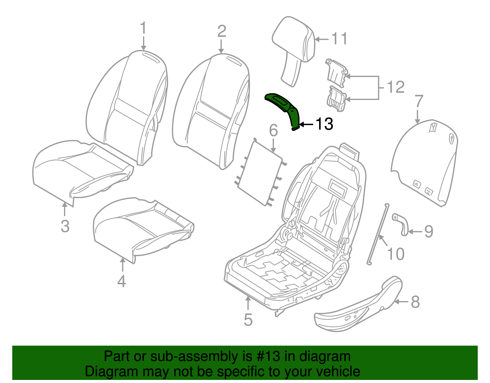 Trim Cover - BMW (52-10-7-000-132)