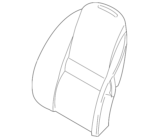 Seat Back Cover - BMW (52-10-7-027-249)
