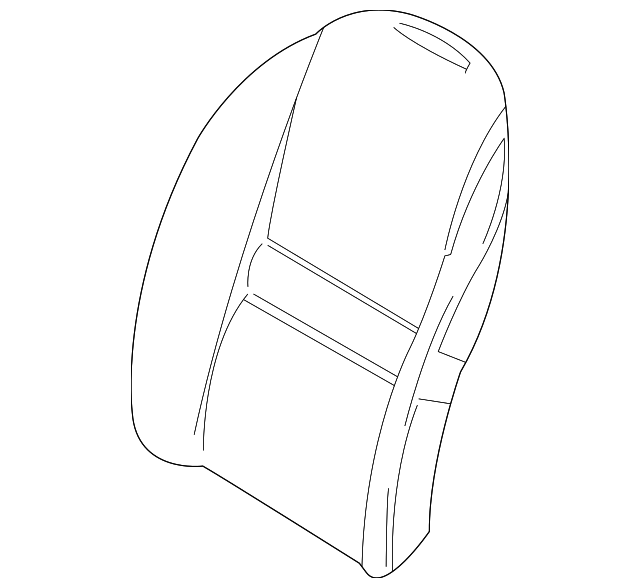 Seat Back Pad - BMW (52-10-7-027-222)