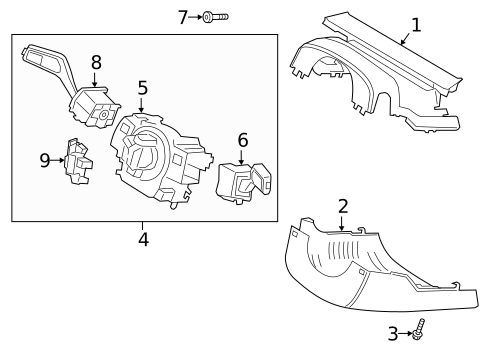 Switches, Solenoids & Actuators for 2023 Ford Explorer #0