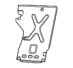 68518084AA - Body: Seat Back Panel for Mopar Image