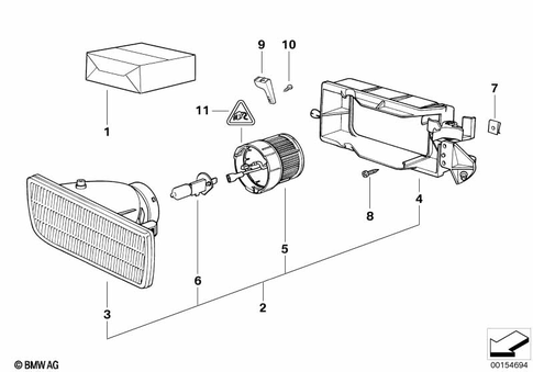 Fog Lights for 1996 BMW 325is #0