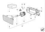 63178357390 - Lighting: Fog Lights, Right for BMW Image