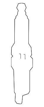12125A4EF60 - : Spark Plug for BMW: M2, M3, M4, X3, X4 Image