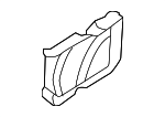 87607AR000 - Body: Door Mirror Trim Ring for Hyundai Image