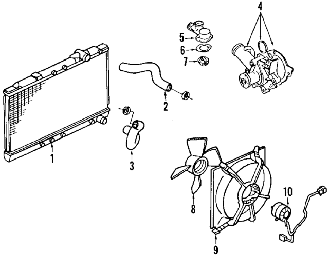MD184011 - : Gasket for Mitsubishi Image