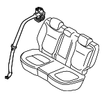 89810AT100CCV - Electrical: Outer Belt Assembly for Kia: Niro, Niro EV Image